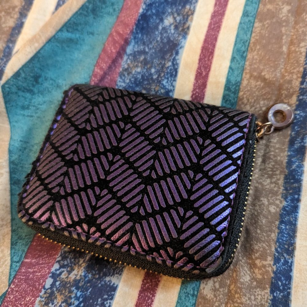 Beautiful metallic wallet